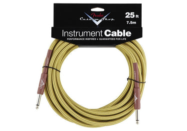 Cable Fender Custom Shop Para Guitarra 7.5 Mts Forrado, 0990820032